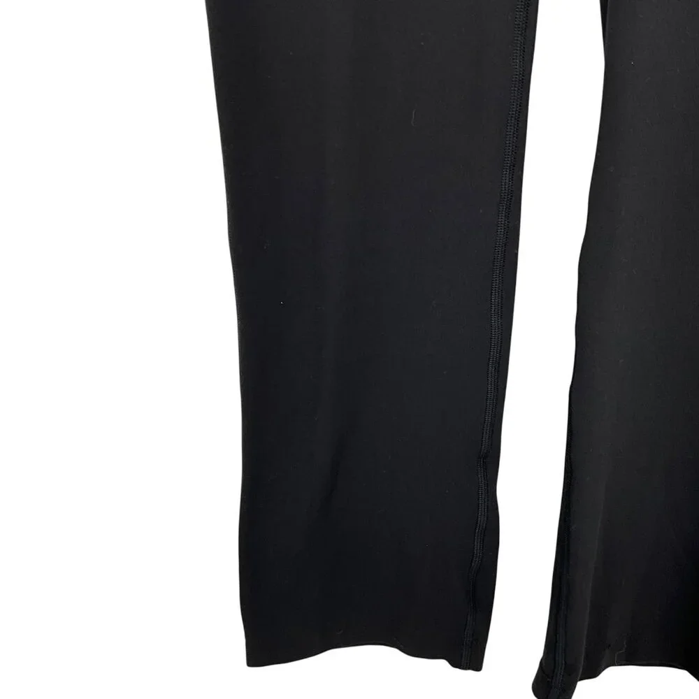 Lululemon Groove Super High Rise Crop Pants 23" Black Size 4 - Picture 3 of 10